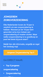 Mobile Screenshot of jongerenzorgverzekering.com